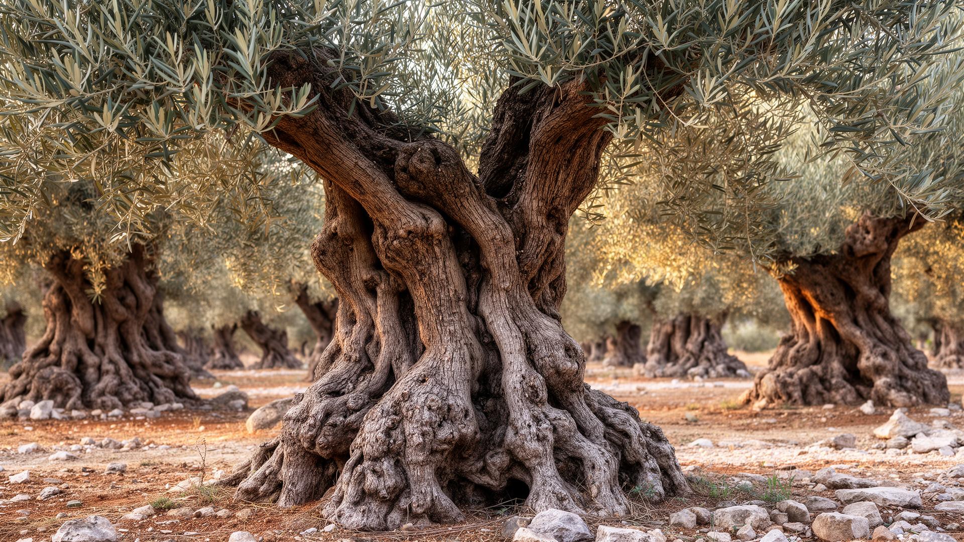 Κορμός αιωνόβιας ελιάς